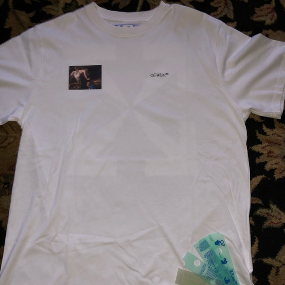 White Caravaggio Offwhite T shirt. - Picture 2 of 5